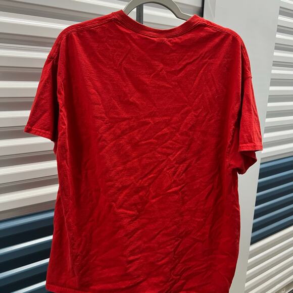 McDonald’s Cardi B & Offset Meal Red Employee T-Shirt Adult size XL - Picture 5 of 9